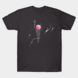 Abstract circle gradient T-Shirt